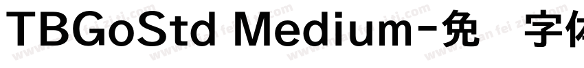 TBGoStd Medium字体转换